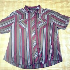 WRANGLER Men’s Short Sleeve Pearlsnap